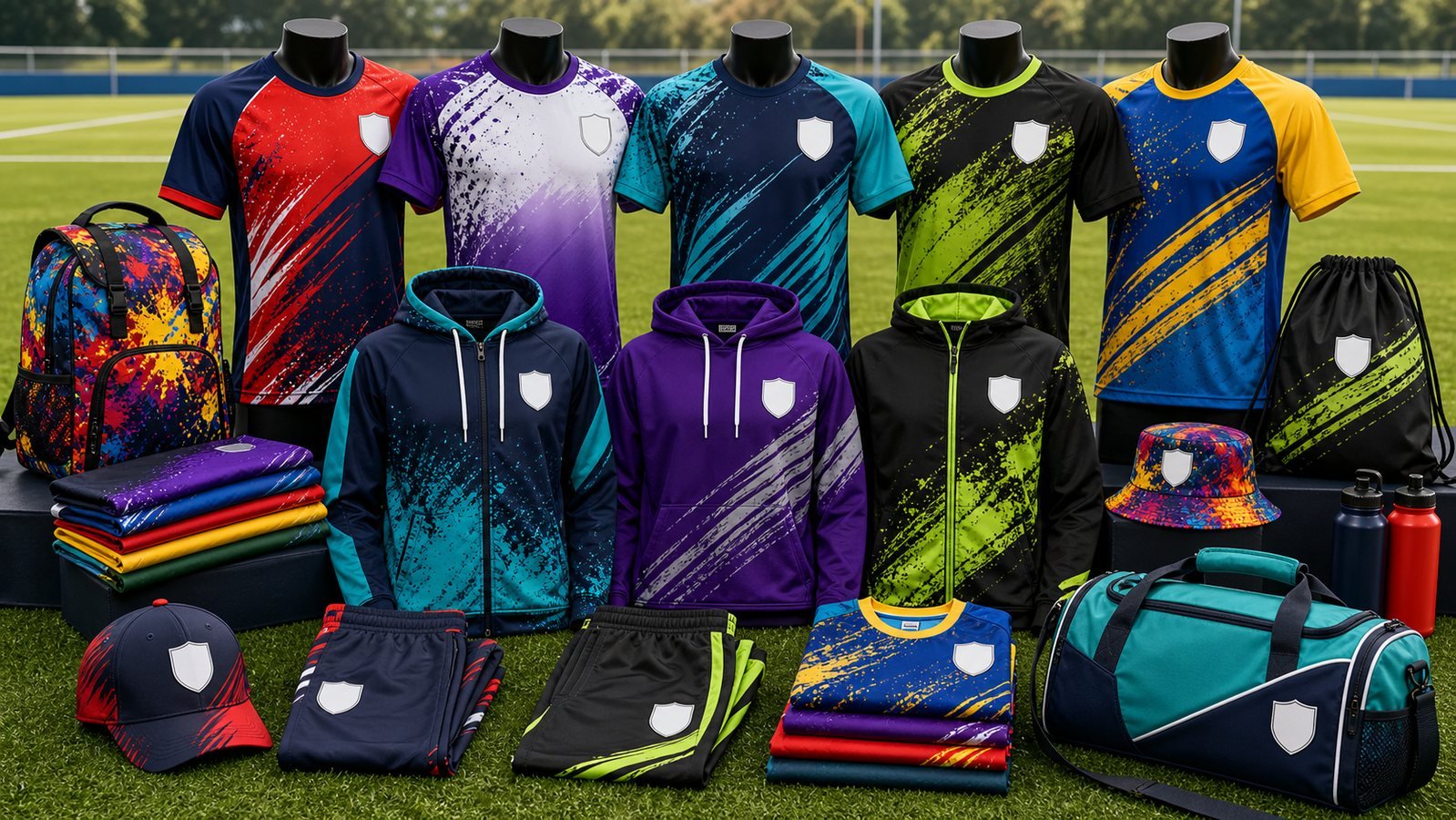 Custom event and group sportswear